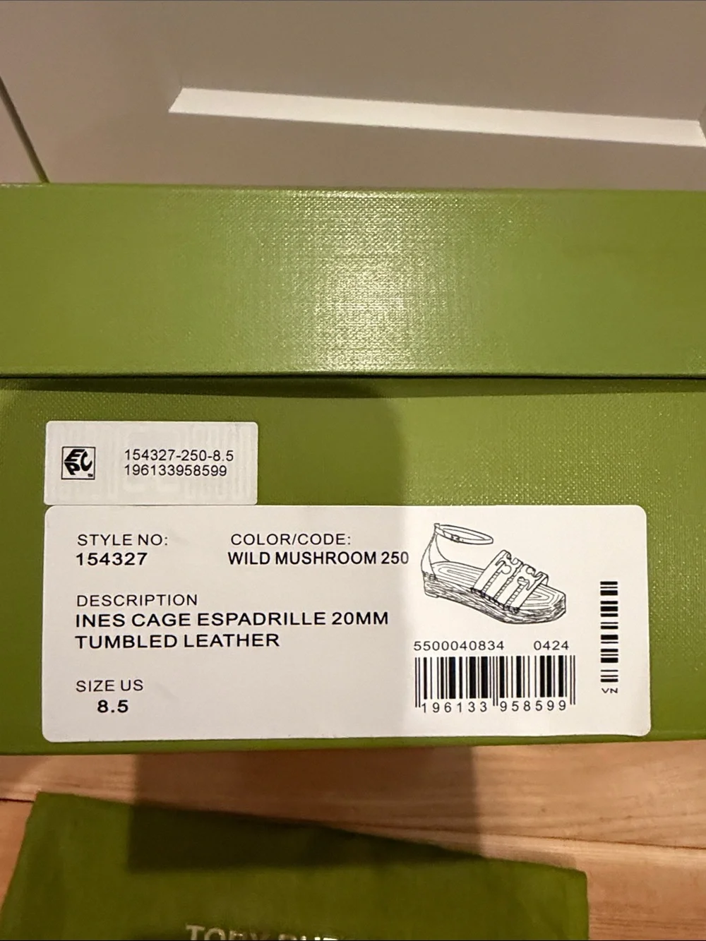 Tory Burch Ines Cage Espadrille 20mm